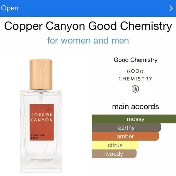 NWT Good Chemistry Copper Canyon Rollerball 0.25oz - Picture 4 of 8